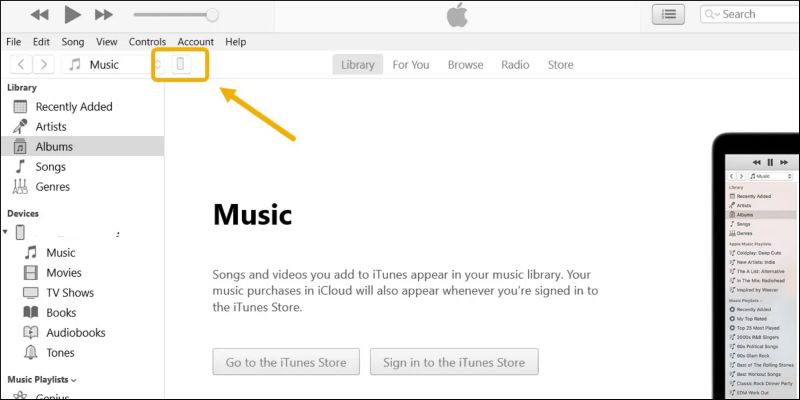 click mobile shaped icon | Download Songs from Spotify on iPad