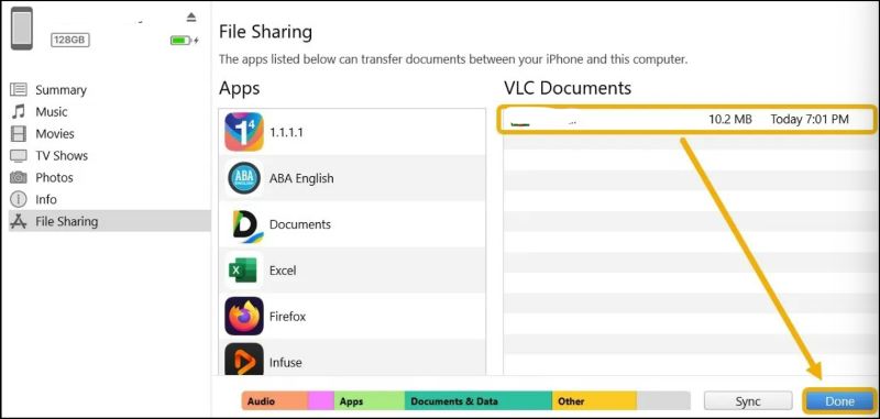 click Done | Download Songs from Spotify on iPad